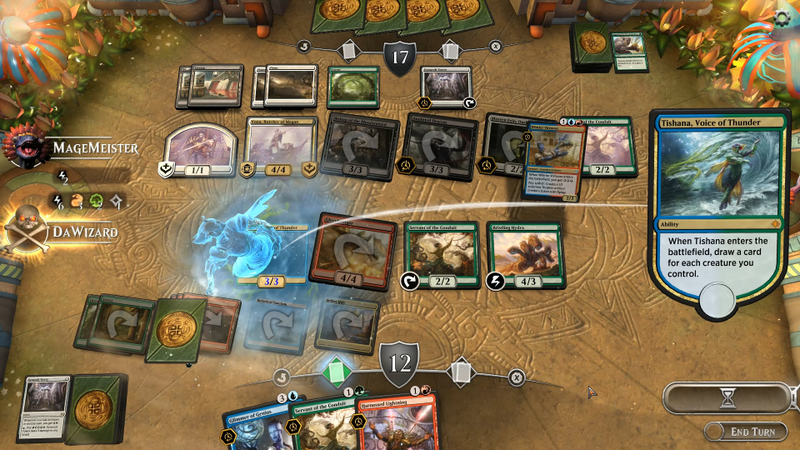 Illustration for article titled Magic: The Gathering Arena Is A Nice Stepping Stone For A Casual Like Me